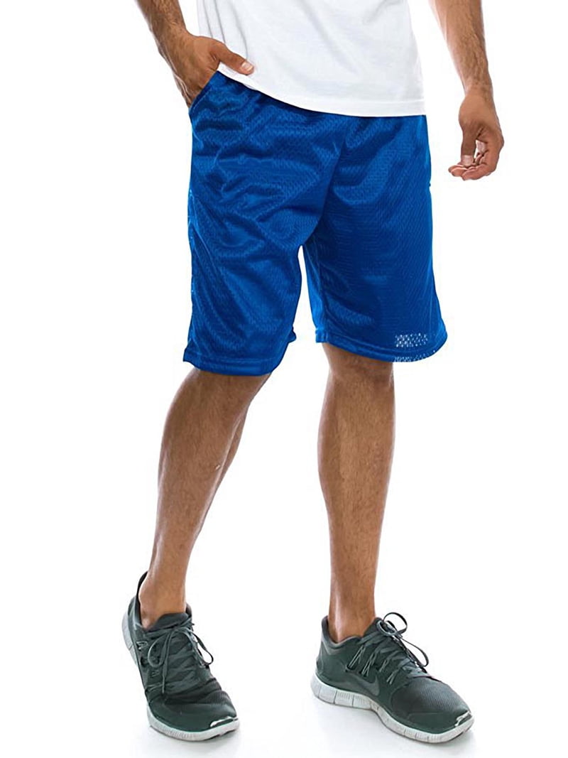 Ma Croix Men's Mesh Basketball Shorts with Pockets Big and Tall