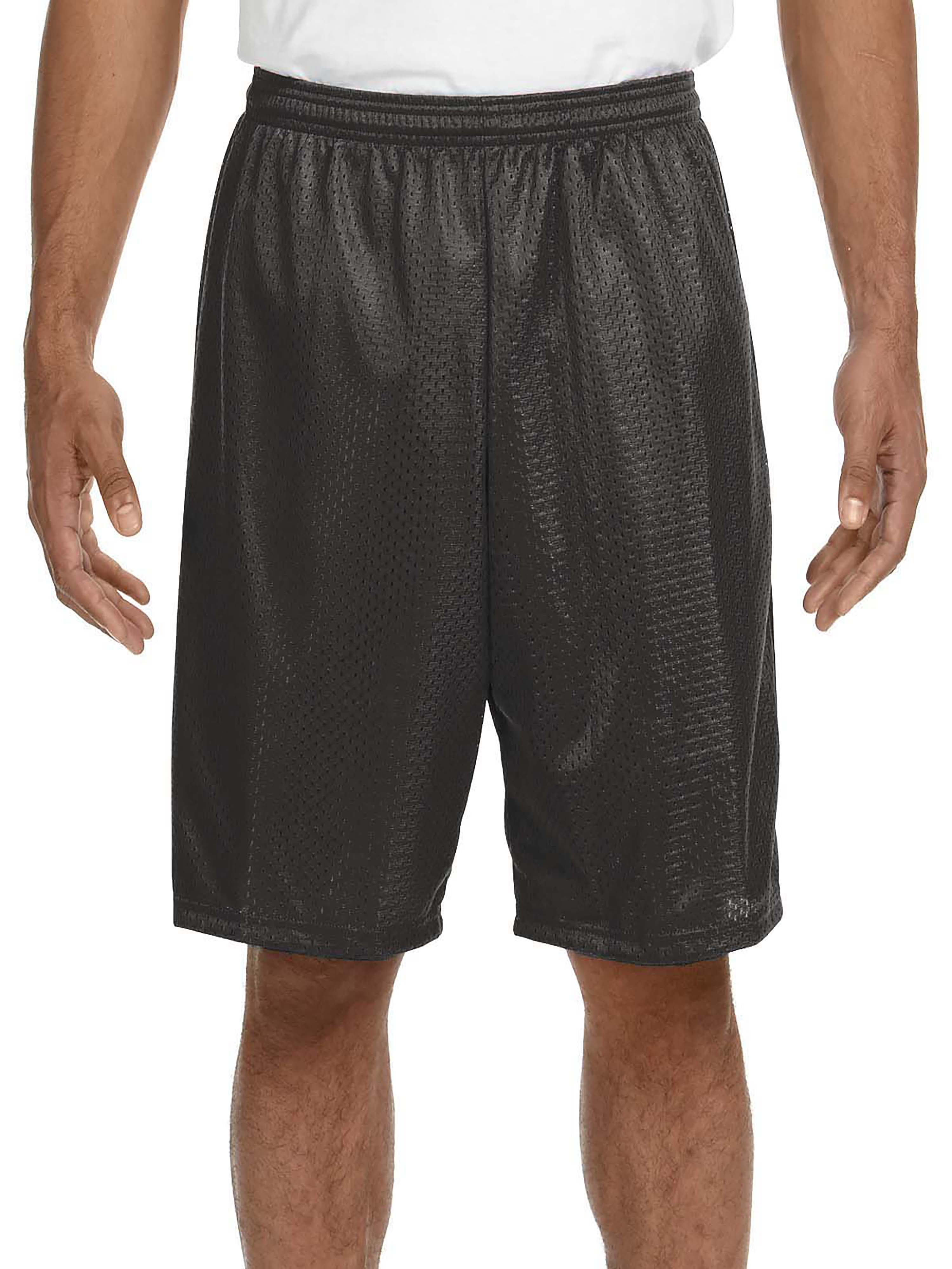 Ma Croix Men's Mesh Shorts With Pockets, Gym & Basketball Activewear