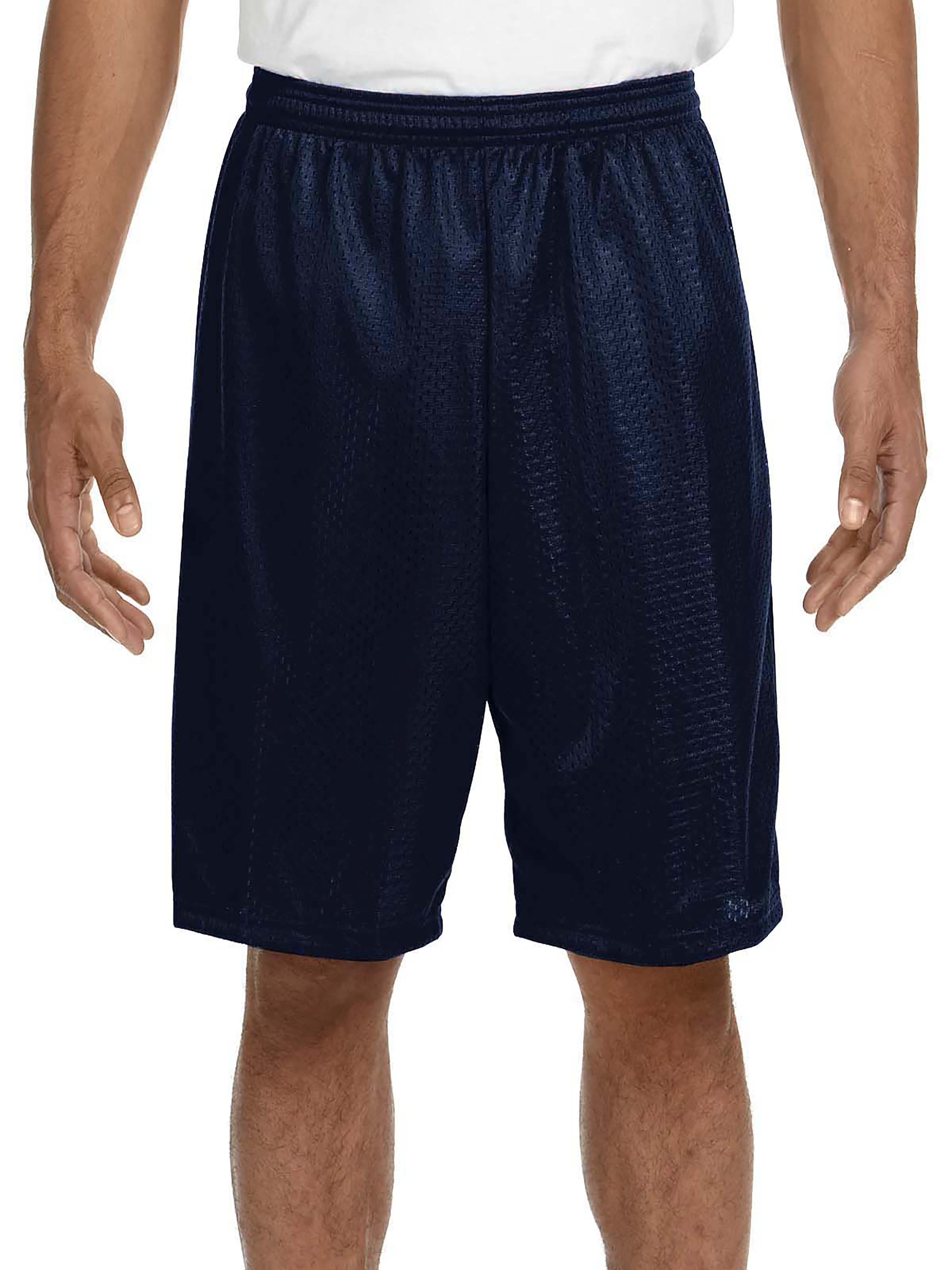 Ma Croix Men's Mesh Shorts With Pockets Gym Basketball Activewear