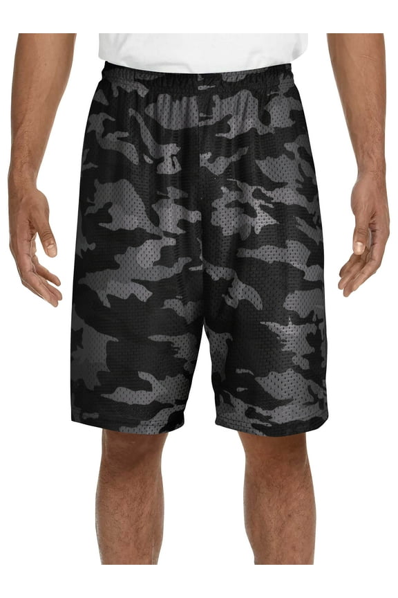 Men's Mesh Shorts With Pockets Gym Basketball Activewear