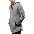 thumbnail image 1 of Ma Croix Men's Premium Classic Standard Comfort Marled Fleece Zip Up Hoodie Sweater, 1 of 3