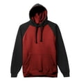 thumbnail image 1 of Ma Croix Men's Premium Raglan Pullover Hoodie Heavyweight, 1 of 2
