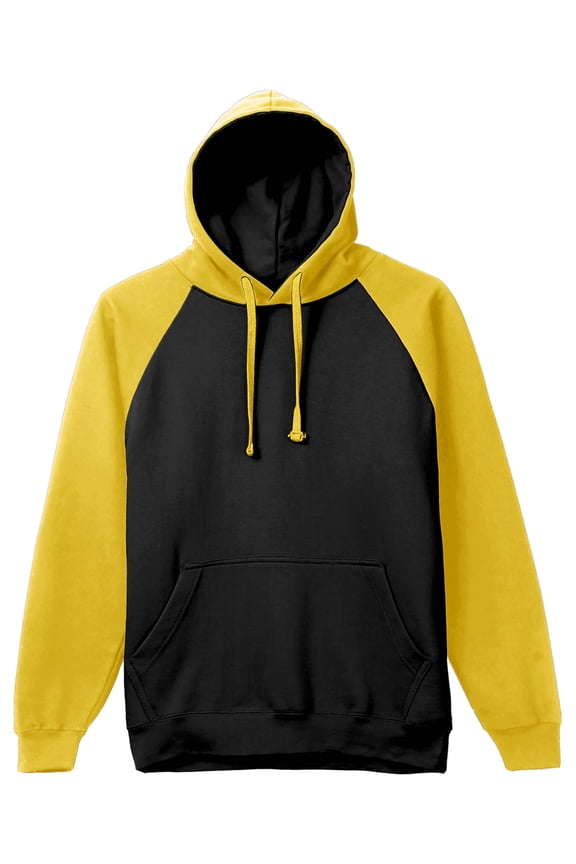 Men's Premium Raglan Pullover Hoodie Heavyweight