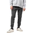 thumbnail image 1 of Ma Croix Men's Premium Slim Fit Fleece Jogger Sweatpants with Elastic Bottom, 1 of 8