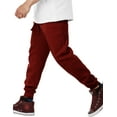 thumbnail image 1 of Ma Croix Men's Premium Slim Fit Fleece Jogger Sweatpants with Elastic Bottom, 1 of 4