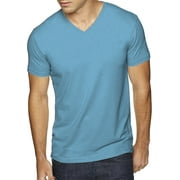 Ma Croix Mens Premium Solid Cotton V Neck T-Shirts Short Sleeve Tee