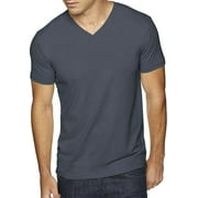 MA CROIX Men's Premium Solid Cotton V Neck T-Shirts Short Sleeve Tee