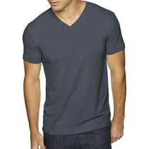 Ma Croix Men's Premium Solid Cotton V Neck T-Shirts Short Sleeve Tee