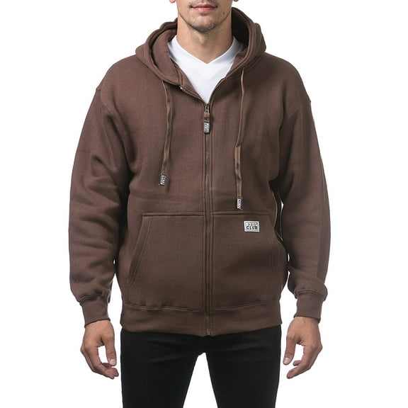 Ma Croix Men's Proclub Heavyweight Pullover Zipper Premium Sweatshirt Fleece S-5XL