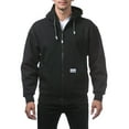 thumbnail image 1 of Ma Croix Men's Proclub Heavyweight Pullover Zipper Premium Sweatshirt Fleece S-5XL, 1 of 2