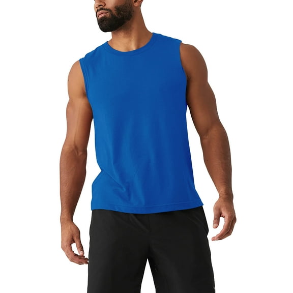 Ma Croix Men's Sleeveless Tee Shirts Muscle Gym Tank Top Work Out Comfort