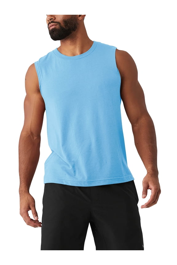 Men's Sleeveless Tee Shirts Muscle Gym Tank Top Work Out Comfort