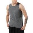thumbnail image 1 of Ma Croix Men's Tri Blend Tank Top Soft Cotton Muscle Slim Fit T-Shirt S-2XL, 1 of 6