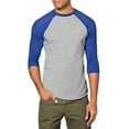 thumbnail image 1 of Ma Croix Mens 3/4 Sleeve Raglan Baseball T Shirt, 1 of 4