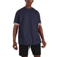 thumbnail image 1 of Ma Croix Mens Athletic Three-Tone Short Sleeve Crew Neck Tee Shirts, 1 of 1