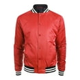 thumbnail image 1 of Ma Croix Mens Baseball Jacket Letterman Varsity College Jackets, 1 of 9