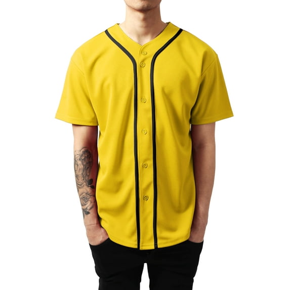 Ma Croix Mens Baseball Jersey Button Shirt Active Sportswear