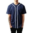 thumbnail image 1 of Ma Croix Mens Baseball Jersey Button Shirt Active Sportswear, 1 of 5