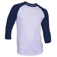 thumbnail image 1 of Ma Croix Mens Baseball Raglan Sleeve Shirt Jersey Uniform Tee, 1 of 2