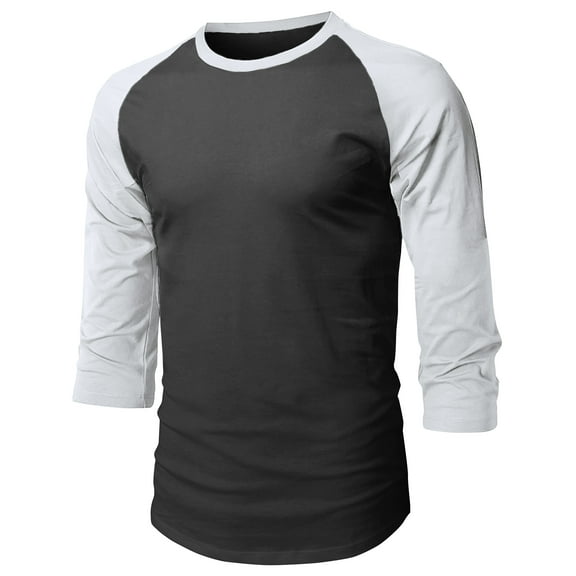 Ma Croix Mens Baseball Raglan Sleeve Shirt Jersey Uniform Tee