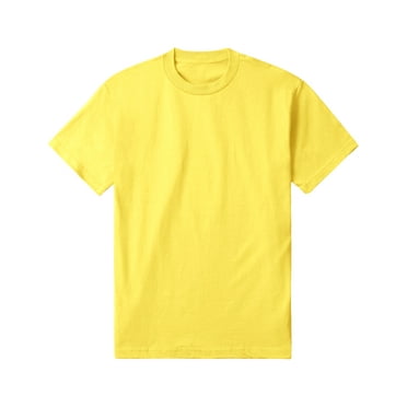 Ma Croix Mens Basic Crew Neck Solid Plain Tee Shirts