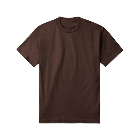 Ma Croix Mens Basic Crew Neck Solid Plain Tee Shirts
