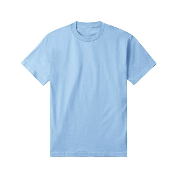 Ma Croix Mens Basic Crew Neck Solid Plain Tee Shirts