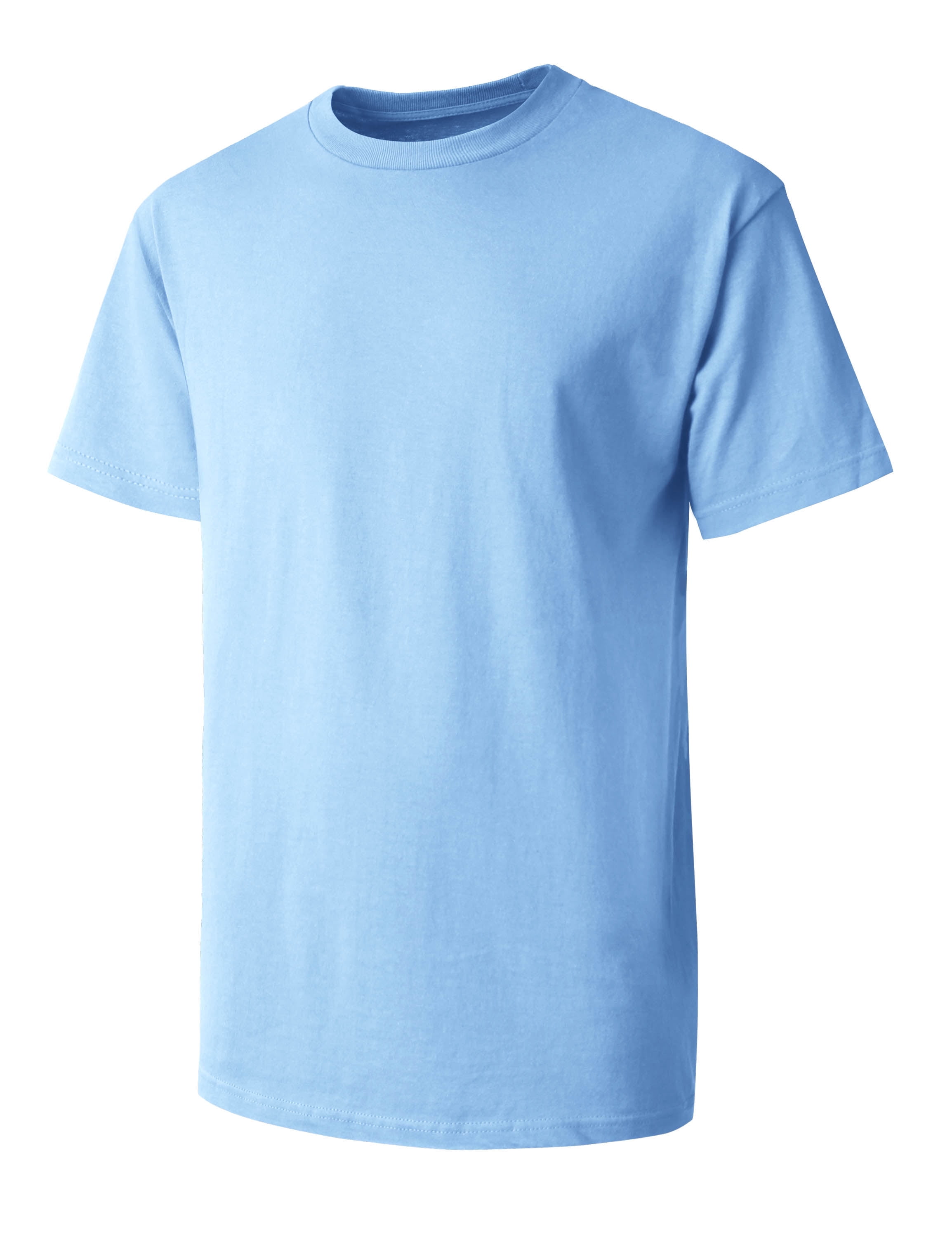 Ma Croix Mens Basic Crew Neck Tee Shirts Solid Plain Summer Everyday ...