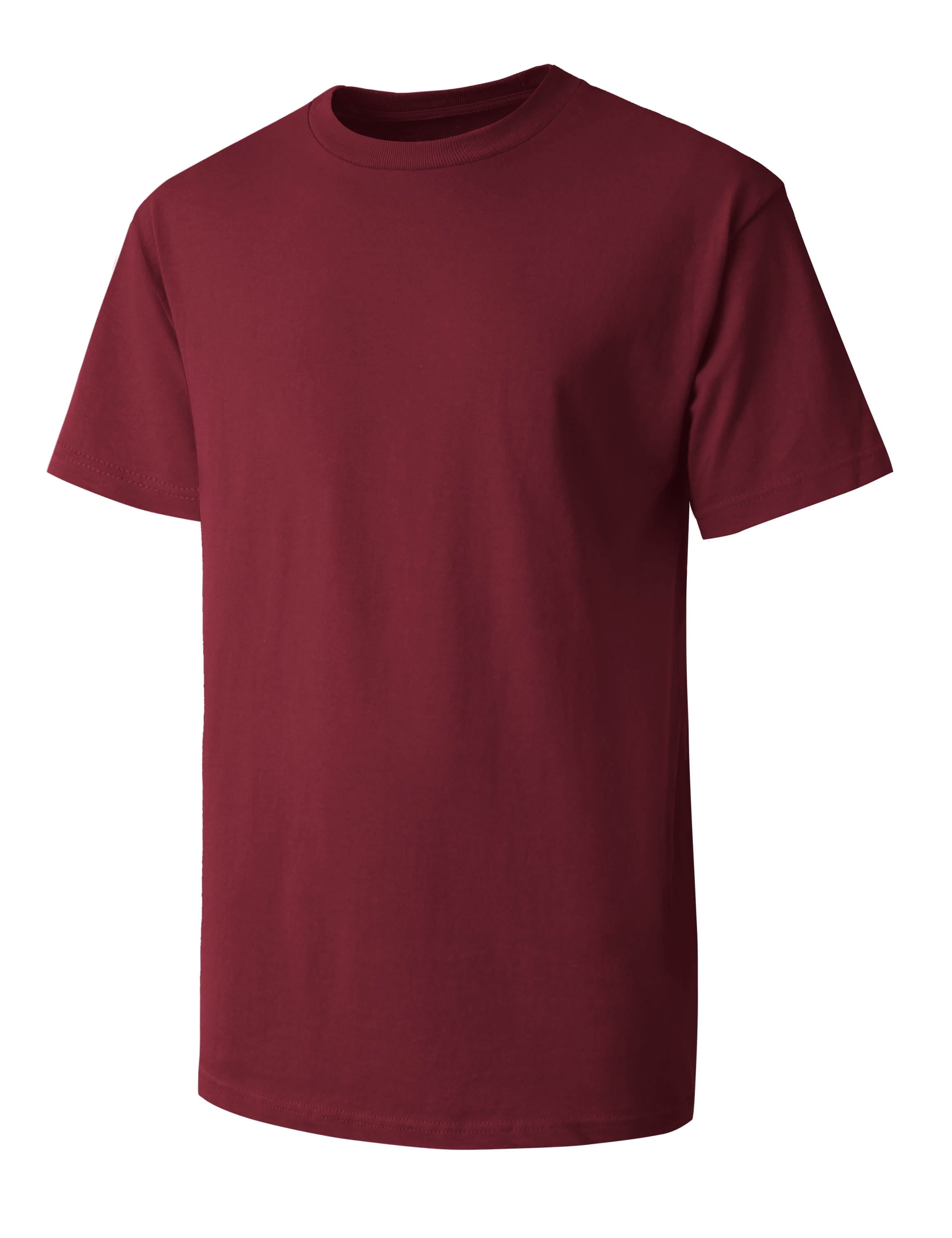 Ma Croix Mens Basic Crew Neck Tee Shirts Solid Plain Summer Everyday ...