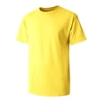 thumbnail image 1 of Ma Croix Mens Basic Crew Neck Tee Shirts Solid Plain, 1 of 5