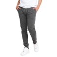thumbnail image 1 of Ma Croix Mens Basic Jogger Fleece Fatigue Athletic Warm Up Sweatpants Ribbed Elastic Solid Waistband, 1 of 6