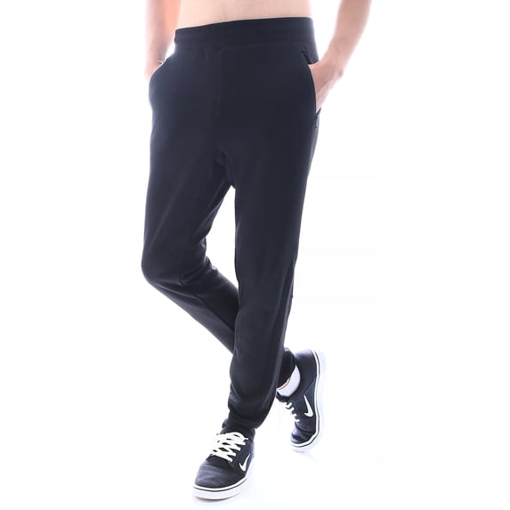 Ma Croix Mens Basic Jogger Pants Fleece Slim Fit Fleece Sweatpants