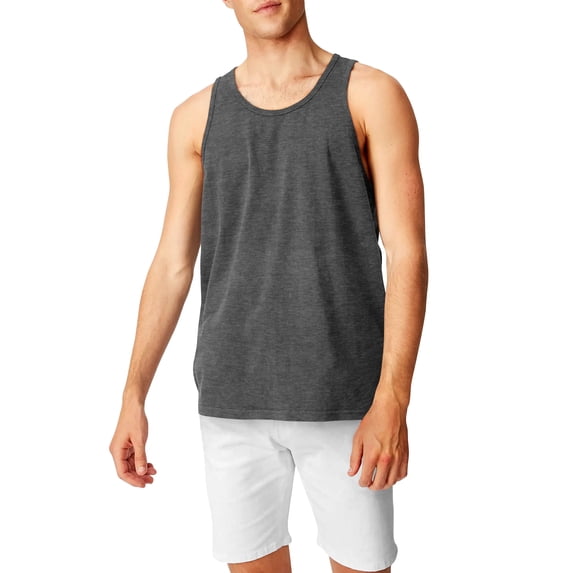 Ma Croix Mens Blended Cotton Lightweight Tank Top Shirt
