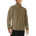 thumbnail image 1 of Ma Croix Mens Brushed Micro Fleece Full Zip Up Enclosure Outdoors Sweater Jacket, 1 of 6