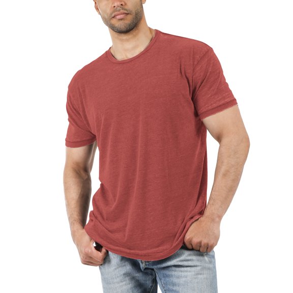 Ma Croix Mens Burnout Short Sleeve T Shirts Soft Faded Vintage Casual Crewneck Tee