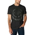 thumbnail image 1 of Ma Croix Mens Casual Graphic Print Diamond Wreath Short Sleeve T Shirt, 1 of 6