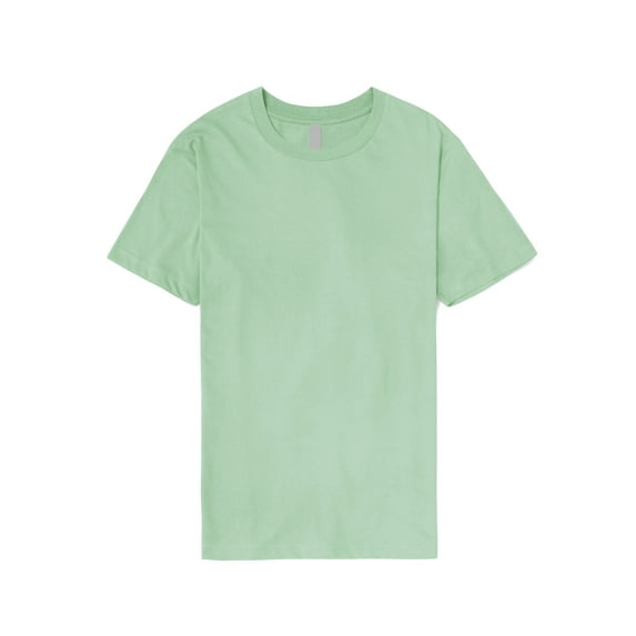 Ma Croix Mens Casual Ring Spun All Natural Cotton Blend Dual Hem Crew Neck Tee Shirt