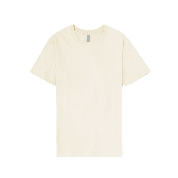 Ma Croix Mens Casual Ring Spun All Natural Cotton Blend Dual Hem Crew Neck Tee Shirt