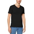 thumbnail image 1 of Ma Croix Mens Casual V Neck Cotton Blended T Shirt, 1 of 6