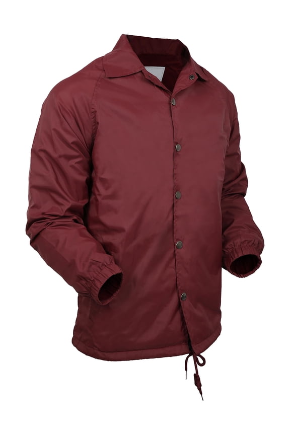 Mens Coach Jacket Waterproof Windbreaker Active Sportswear