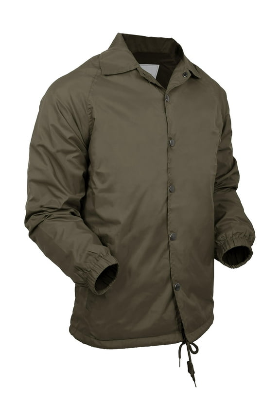 Mens Coach Jacket Waterproof Windbreaker Active Sportswear