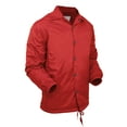 thumbnail image 1 of Ma Croix Mens Coach Jacket Active Windbreaker Track Jacket Outerwear, 1 of 3