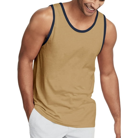 Ma Croix Mens Comfort Active Sleeveless Casual Tank Top