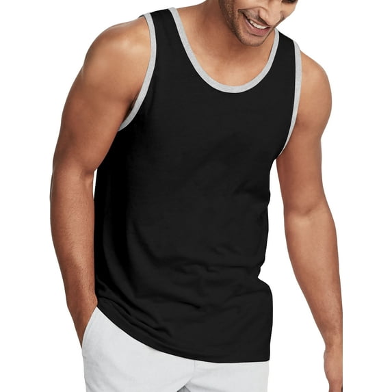 Ma Croix Mens Comfort Active Sleeveless Casual Tank Top