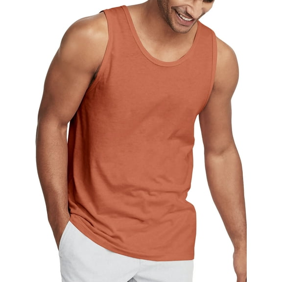 Ma Croix Mens Comfort Active Sleeveless Casual Tank Top