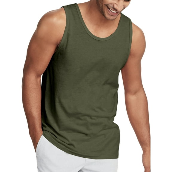 Ma Croix Mens Comfort Active Sleeveless Casual Tank Top