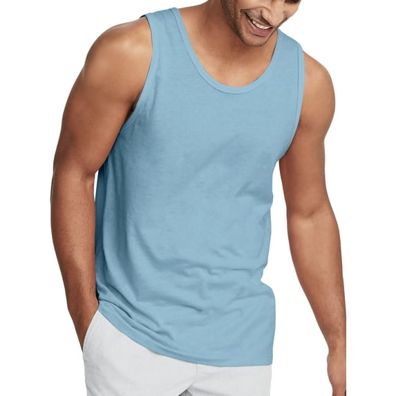 Ma Croix Mens Comfort Active Sleeveless Casual Tank Top