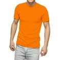 thumbnail image 1 of Ma Croix Mens Crew Neck Short Sleeve Tee Solid Plain Cotton T Shirt Big and Tall Size Available, 1 of 4