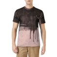 thumbnail image 1 of Ma Croix Mens Custom Graphic Print "Ink Drip" Short Sleeve T Shirt, 1 of 6