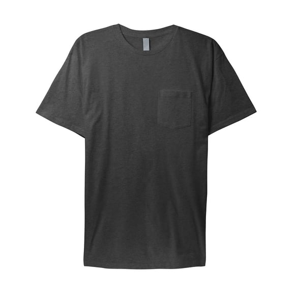 Ma Croix Mens Durable Workwear Premium Pocket Tee Cotton Short Sleeve T-Shirt